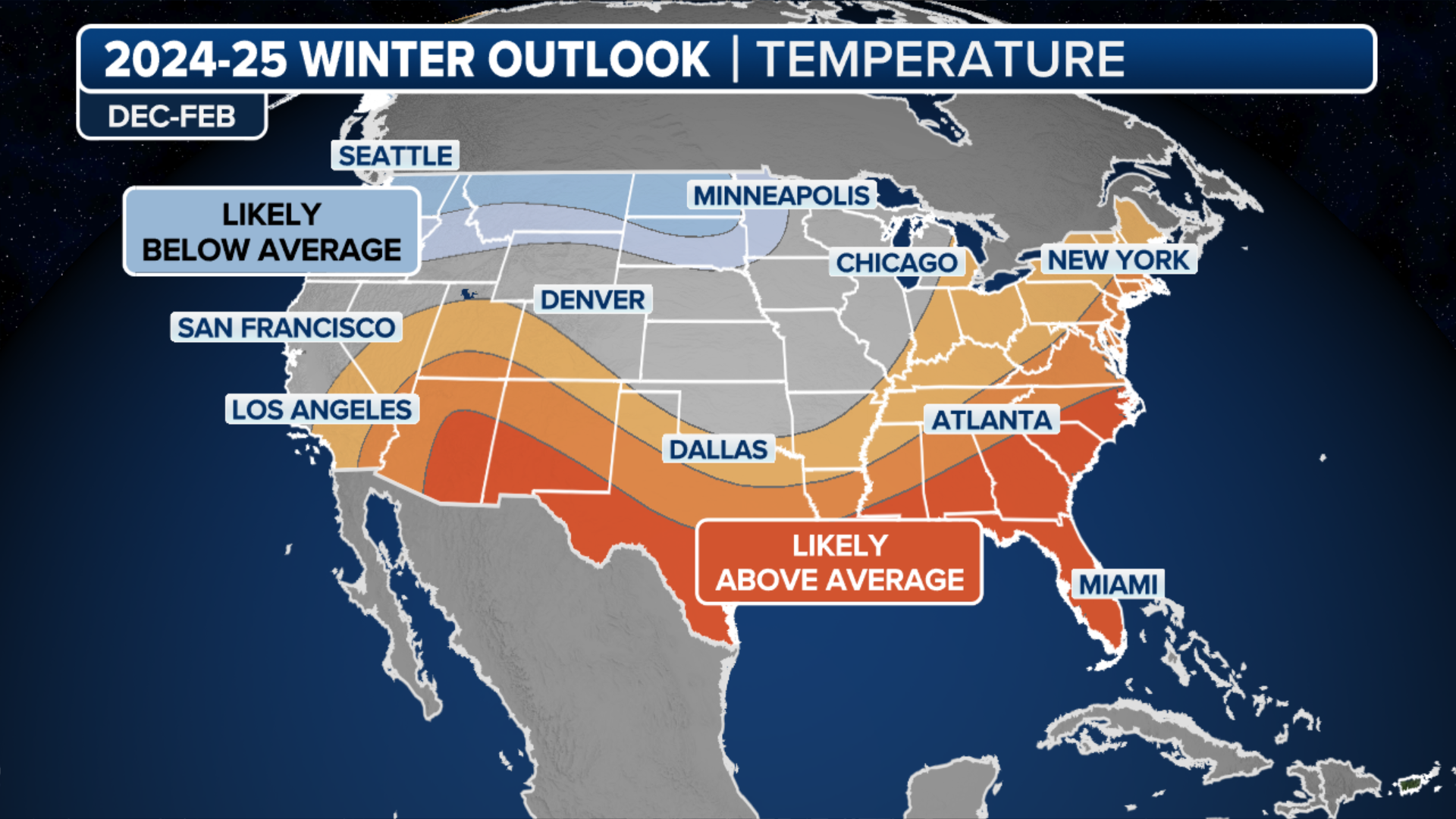 Winter weather outlook: La Nina expected to emerge within the 2024-25 ...